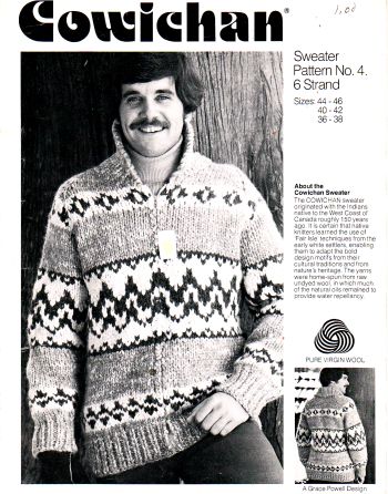Kanata Cowichan Sweater ( MADE IN CANADA )